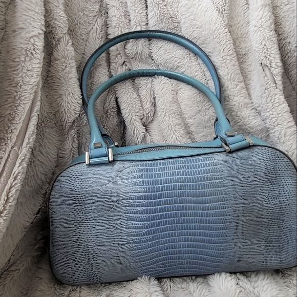 Salvatore Ferragamo snake skin and leather handbag - Picture 1 of 6
